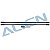 Rods de Suporte para Cauda TR700 H7NT007XXT - Acessório para Modelos de Aeronaves - Imagem 1