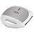Sanduicheira Britânia Bello Pane Inox Branca e Prata 220V - Grill e Tostadora - Imagem 1