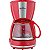 Cafeteira Elétrica Inox Britânia CP15 Vermelho 15 xícaras - 220V - Imagem 1