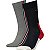 Meias Masculinas Tommy Hilfiger 2 Pares Modelo 471010001 085 - Imagem 1