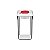Pote Para Alimentos Cuisinart Sq32R Borda Vermelha 946Ml - Imagem 1