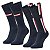 Meias Masculinas Tommy Hilfiger - Pacote com 2 Pares - Modelo 100001492 002 - Imagem 1