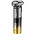 Barbeador Elétrico Vgr Voyager V-392 - Ouro E Cinza Com Desempenho Superior - Imagem 1