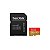 Cartão MicroSD SanDisk Extreme 256GB 190MB/s Leitura e 130MB/s Gravação - Imagem 1