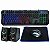 Conjunto Gamer Satellite GK-41: Teclado, Mouse, Mousepad e Caixa de Som Preto - Imagem 1