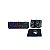 Teclado e Mouse Gamer Satellite GK-42 RGB com Mousepad e Caixa de Som - Preto - Imagem 1