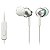 Fones de Ouvido Sony MDR-EX110AP Branco com Microfone e Cabo de 1,2m - Imagem 1