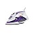 Ferro de Passar a Vapor Ceramic Express F-40 1200W - Branco e Roxo 127V 60Hz - Imagem 1