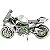 Kit De Modelo De Metal Fascinations Inc Icx021 Kawasaki Ninja H2R - Imagem 1