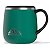 Caneca Térmica Portátil Hydrapeak - 414Ml - Verde Floresta - Imagem 1