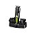Cortador de Cabelo Recharge Mondial Super Groom 06 BG-04 Bivolt 6W - Preto e Verde - Imagem 1