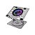Suporte Refrigerado para Notebook Satellite A-CP24A com Iluminação RGB - Prata - Imagem 1