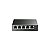 Switch Hub TP-Link TL-SF1005LP 5 Portas Gigabit Poe - Preto, 1000 Mbps - Imagem 1