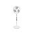 Ventilador de Coluna Midea FS40-11DA 50W com Ajuste de Altura e 3 Velocidades - Branco - Imagem 1