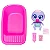 Jogo De Banheiro Distroller Neonate Niu Beibi Flo Rosa 11 Pçs - Imagem 2