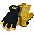 Luvas Caterpillar Meio Dedo Premium Pele de Veado CAT012206 - Preto/Amarelo - Imagem 1