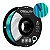 Filamento 3D CR-Silk 1KG 1.75MM Azul Verde para Impressoras Creality - Imagem 1