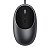 Mouse Satechi C1 USB-C com fio, 3200 DPI ajustável, 3 botões, cor cinza - Imagem 1