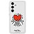 Estojo Protetor Flipsuit Samsung Galaxy S24 - Keith Haring - Branco - Imagem 1