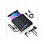 Leitor e Gravador de DVD Externo USB/USB-C com 4 Portas USB 3.0 - Preto - Imagem 1