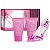 Conjunto Feminino Omerta Cinderella Rosa 60ML + Body Lotion + Gelato - Imagem 1