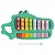 Xilofone Musical Jacaré Buba 15375 - Instrumento Musical Educativo Infantil - Imagem 3