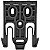 Kit De Bloqueio Rápido Safariland Qls 6004 - Cor Preto - Imagem 1