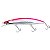 Isca Artificial Shimano Nessa Hirame Minnow Iii 125F Om125Me020 Pinksilver - Imagem 1