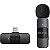 Microfone Sem Fio Boya BY-V1 (1TX+1RX) com Conexão Lightning - Preto - Imagem 1