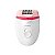 Depilador Philips Satinelle Essentials BRE255/00 Bivolt - Branco e Rosa - Imagem 1
