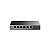 Switch TP-Link TL-SF1006P Gigabit 6 Portas com 4 POE - Cinza - Imagem 1