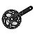 Manivela Bicicleta Sunrace M910 40 30 22X175 - Imagem 1