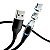 Cabo Carregador Magnético Usb Mcdodo Ch-5480 - Cor Preto, Alta Durabilidade - Imagem 1