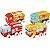 Carrinho de Brinquedo com Puxador - Conjunto de 4 Peças HE0238 - Imagem 1