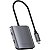 Hub USB-C Satechi ST-UC4PHM 4-Portas - Cinza Espacial - Imagem 1