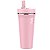 Copo Térmico Takeya com Tampa para Canudo 24oz (700ml) - Rosa Blush - Imagem 1