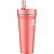 Copo Takeya com Tampa para Canudo 24OZ (700ML) - Coral - Imagem 1