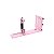Suporte Vertical Rosa para Placa de Vídeo Darkflash VB-X - Imagem 1
