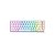 Teclado Mecânico Redragon Nova K709W RGB 65% - Branco com Iluminação Personalizável - Imagem 1