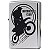 Isqueiro Zippo PF18 Design Motociclismo Club 29695 - Imagem 1