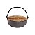 Panela Wayu 25CM com Tampa de Madeira - Cozinha Prática e Elegante - Imagem 1