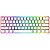 Teclado Gamer Redragon DragonBorn K630W-RGB com Fio - Switch Mecânico Vermelho - Imagem 1