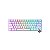 Teclado Mecânico Gamer Redragon K630W-RGB Mini USB Branco - Layout Internacional Inglês - Imagem 1