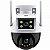Câmera IP Sate A-CAM008D 4MP com Wifi e 2 Câmaras Icsee - Imagem 1