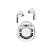 Fones de Ouvido Bluetooth Acefast T8 Branco Lunar - Imagem 1