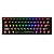 Teclado Mecânico Gamer Redragon Fizz K617-RGB-B, Switch Azul, 60%, Preto - Imagem 1