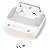 Drone Dji Part P4A Rc Lower Shell - Imagem 1