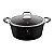 Caserola Profissional 28 CM com Tampa - Linha Black - Imagem 1