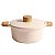 Cazuela Dreamchef Oslo com Tampa Marfim 22CM - Imagem 1
