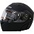 Capacete Jiekai JK-111 para Motocicleta - Preto Fosco e Estiloso - Imagem 1